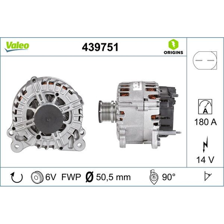 VALEO Generator 439751 VALEO Generator 439751