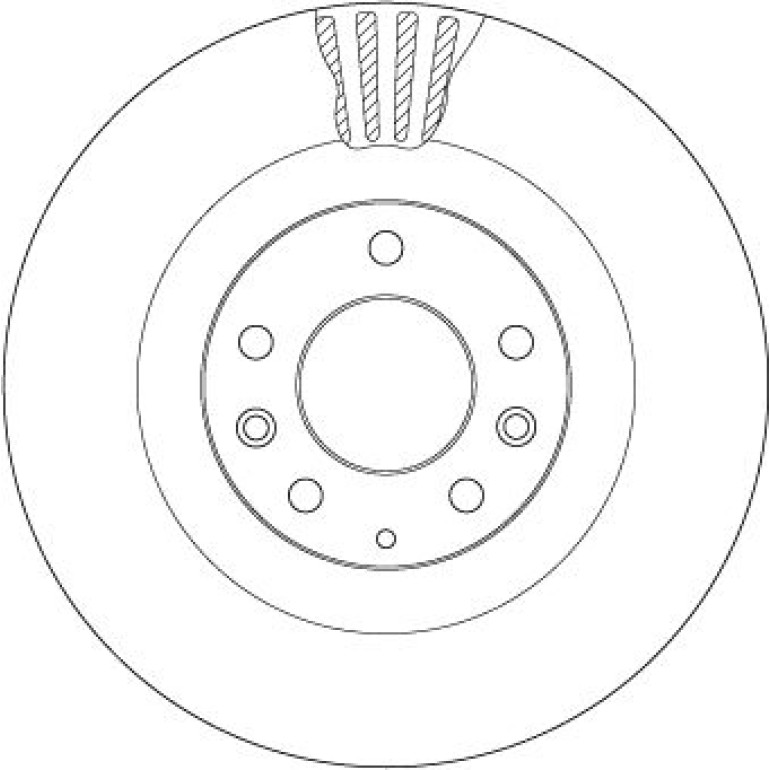 Bremsscheibe Mazda P. Cx-7/Cx-9 07 DF8043 Bremsscheibe Mazda P. Cx-7/Cx-9 07 DF8043