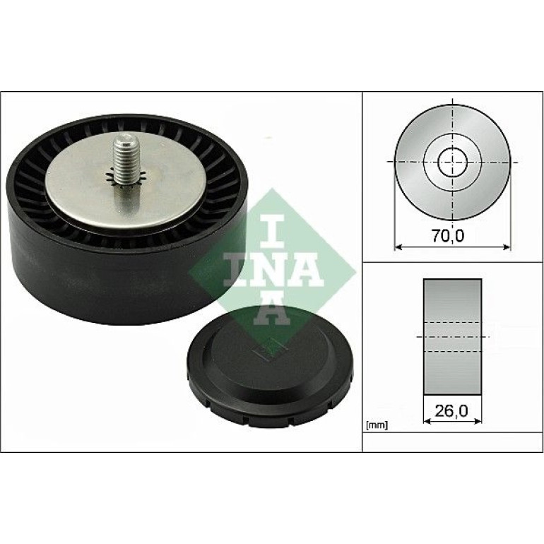 Umlenk-/Führungsrolle, Keilrippenriemen 532 0553 10