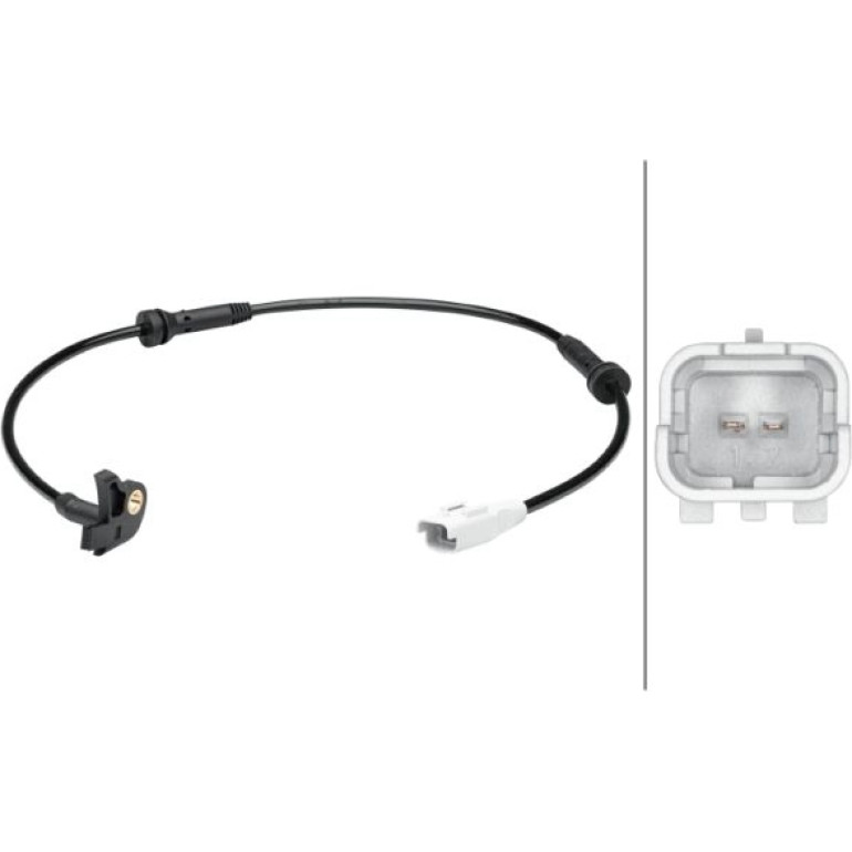 Sensor, Raddrehzahl 6PU 012 679-181