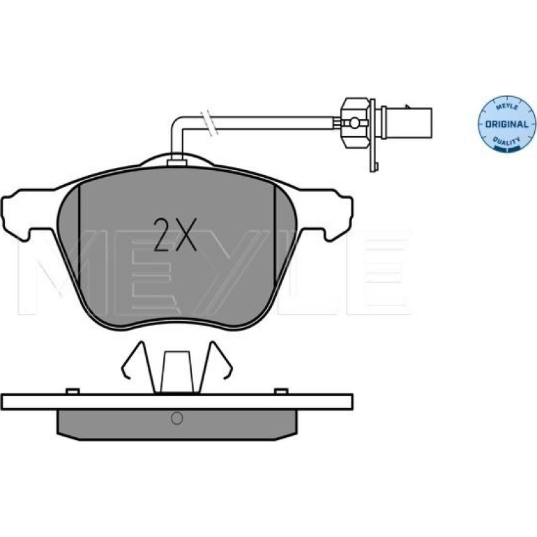 Bremsbelagsatz Vw P. Sharan/T4 95-10 Mit Sensor 025 232 6920/W Bremsbelagsatz Vw P. Sharan/T4 95-10 Mit Sensor 025 232 6920/W