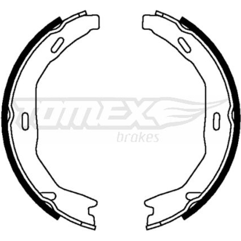 TOMEX brakes Bremsbackensatz TX 22-15 TOMEX brakes Bremsbackensatz TX 22-15