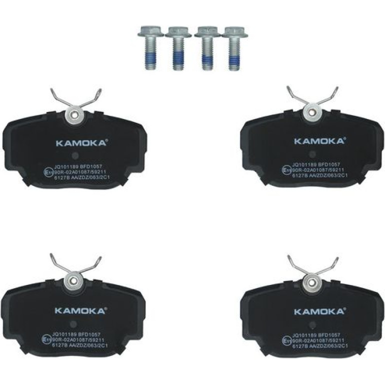 KAMOKA Bremsbelagsatz, Scheibenbremse JQ101189