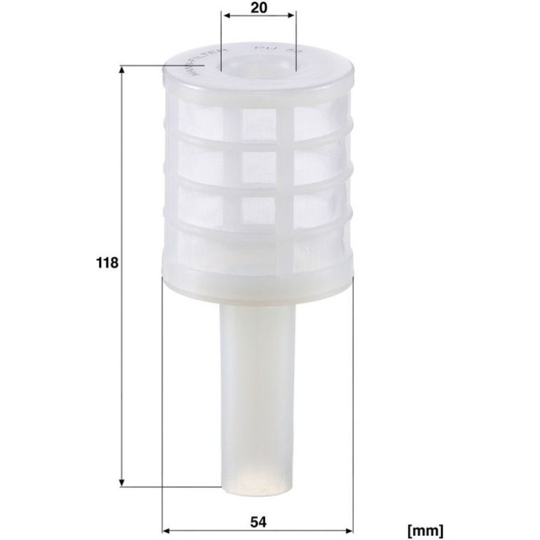 MANN-FILTER Kraftstofffilter PU 53 MANN-FILTER Kraftstofffilter PU 53