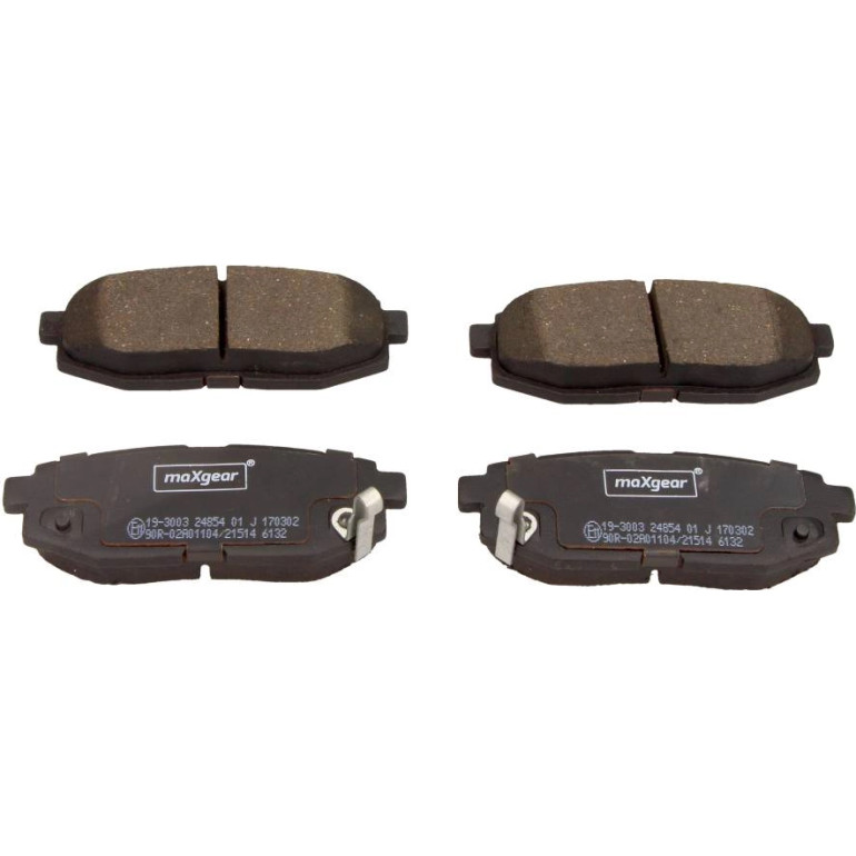 Bremsbelagsatz Subaru T. Outback/Tribeca 3.0-3.6 06 19-3003 Bremsbelagsatz Subaru T. Outback/Tribeca 3.0-3.6 06 19-3003