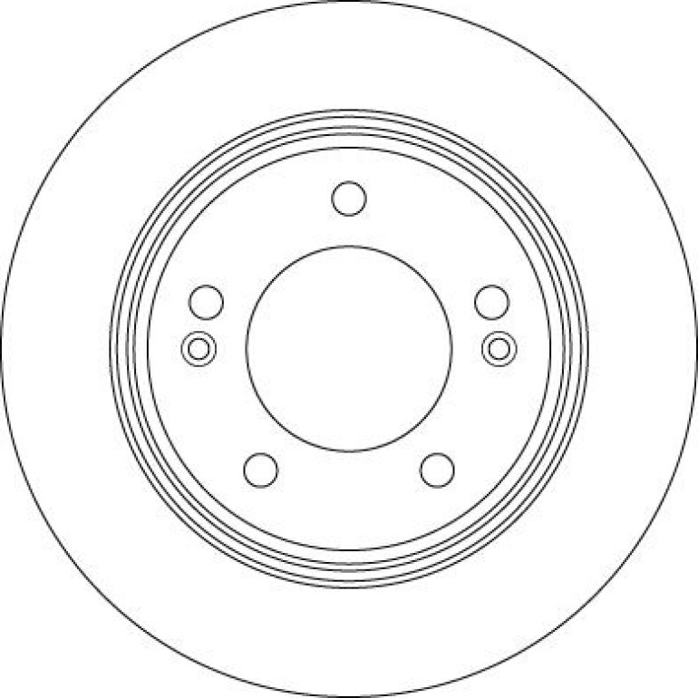 80 482 022 Bremsscheibe HA DF6627 80 482 022 Bremsscheibe HA DF6627