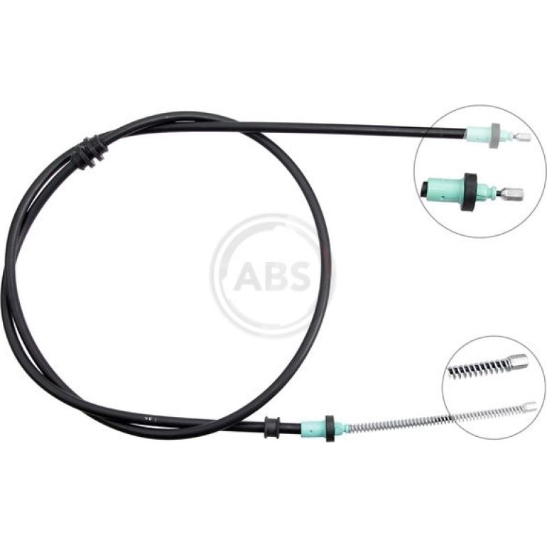 A.B.S. Handbremsseil Seilzug Festellbremse K17249 A.B.S. Handbremsseil Seilzug Festellbremse K17249