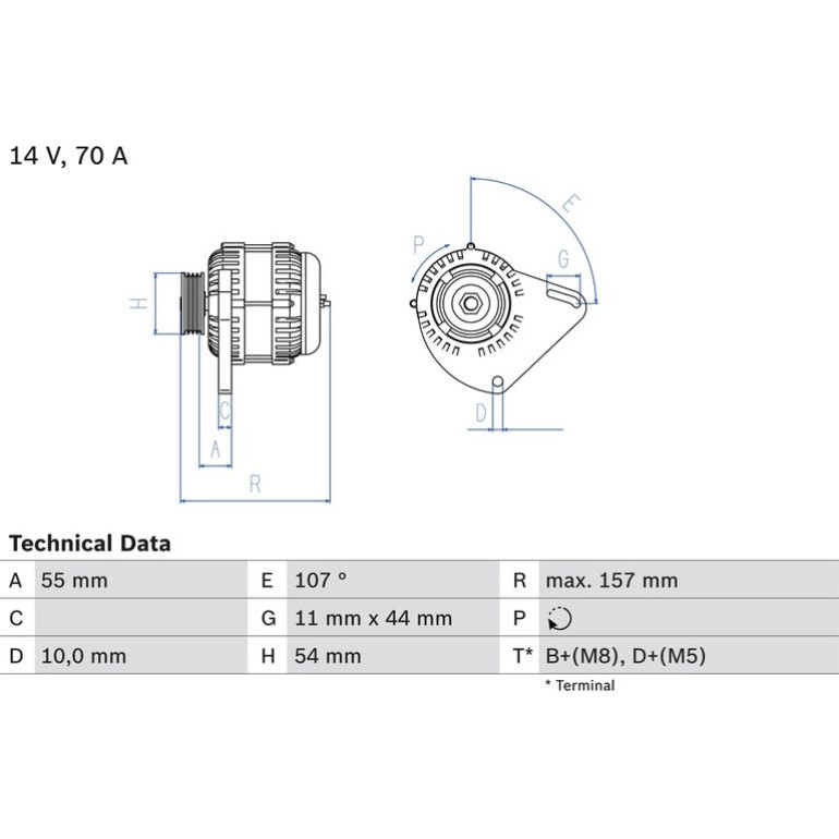 Lichtmaschine 0 986 080 490 Lichtmaschine 0 986 080 490