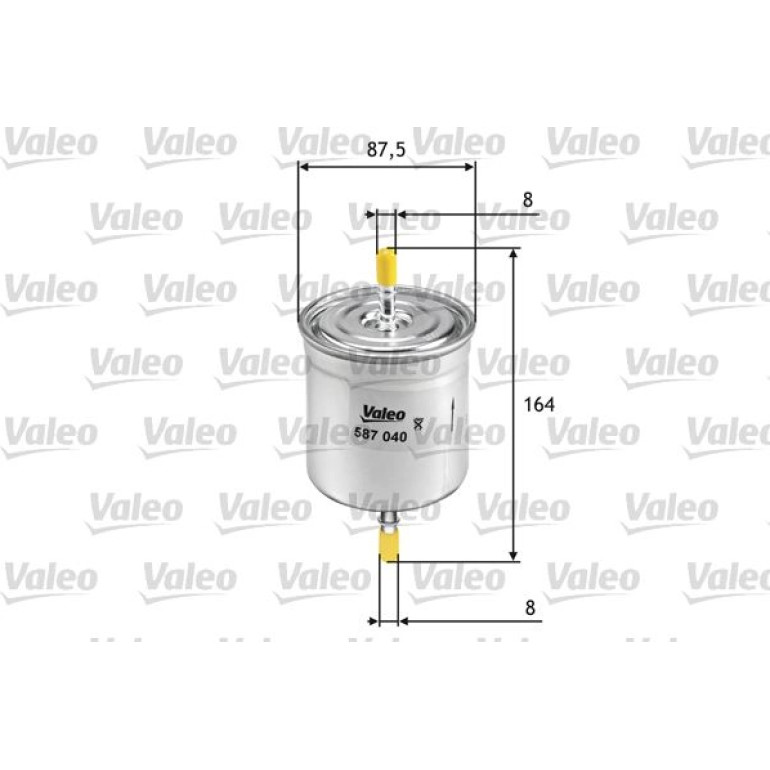 VALEO Kraftstofffilter 587040 VALEO Kraftstofffilter 587040