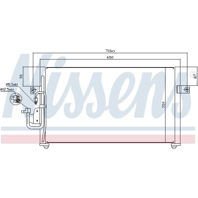 Kondensator PKW 94037 Kondensator PKW 94037