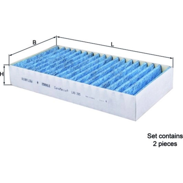 MAHLE Filter, Innenraumluft LAO 295/S MAHLE Filter, Innenraumluft LAO 295/S