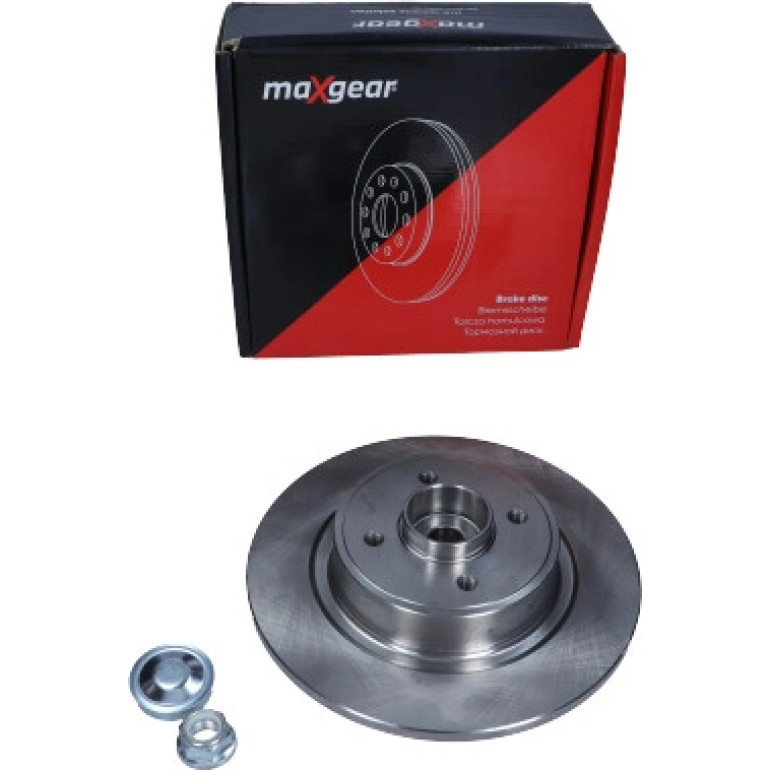 Maxgear Bremsscheibe Renault T. Scenic -03 Mit Lagersatz 19-1906