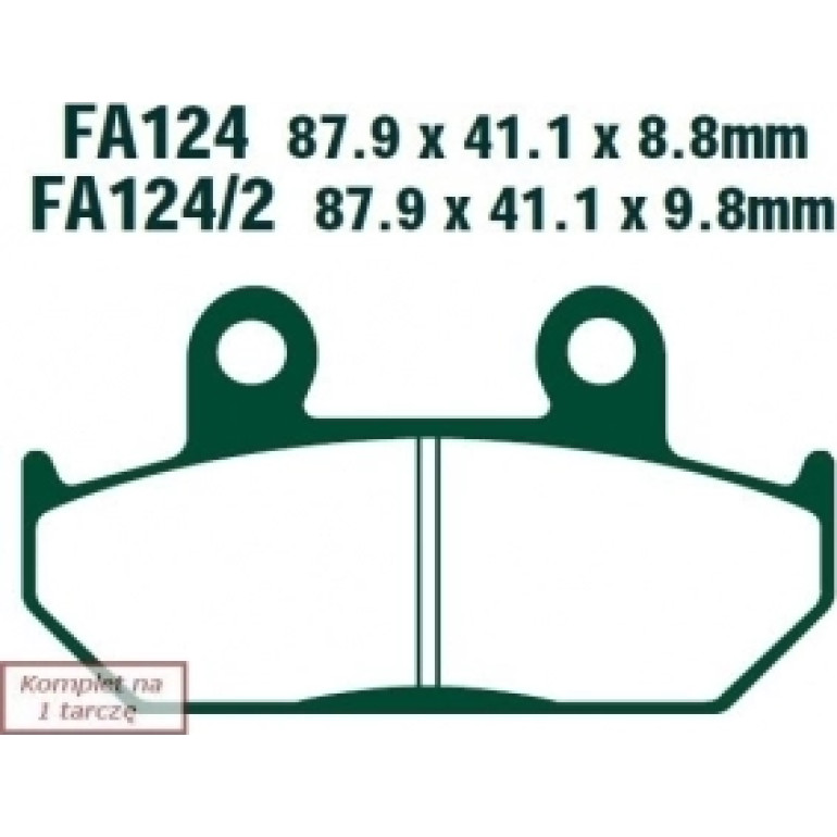 EBC Bremsklötze FA124HH