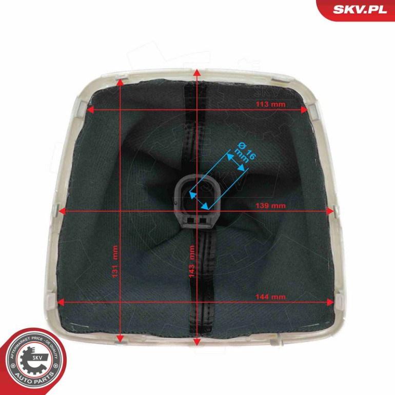 ESEN SKV Schalthebelknauf 63SKV507 ESEN SKV Schalthebelknauf 63SKV507