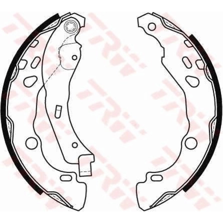 72 461 026 Bremsbacken GS8455