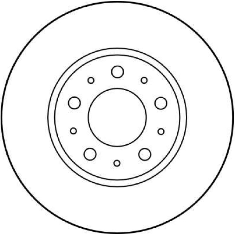 Bremsscheibe Volvo P. S70/S90/V DF2671 Bremsscheibe Volvo P. S70/S90/V DF2671