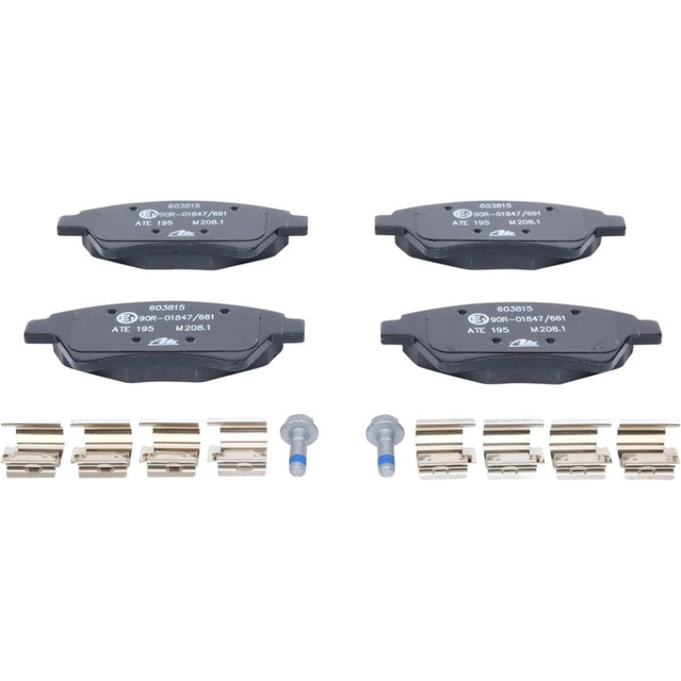Bremsbelagsatz Renault P. Kangoo/Megane/Scenic 1.4-2.0 01 13.0460-3815.2 Bremsbelagsatz Renault P. Kangoo/Megane/Scenic 1.4-2.0 01 13.0460-3815.2