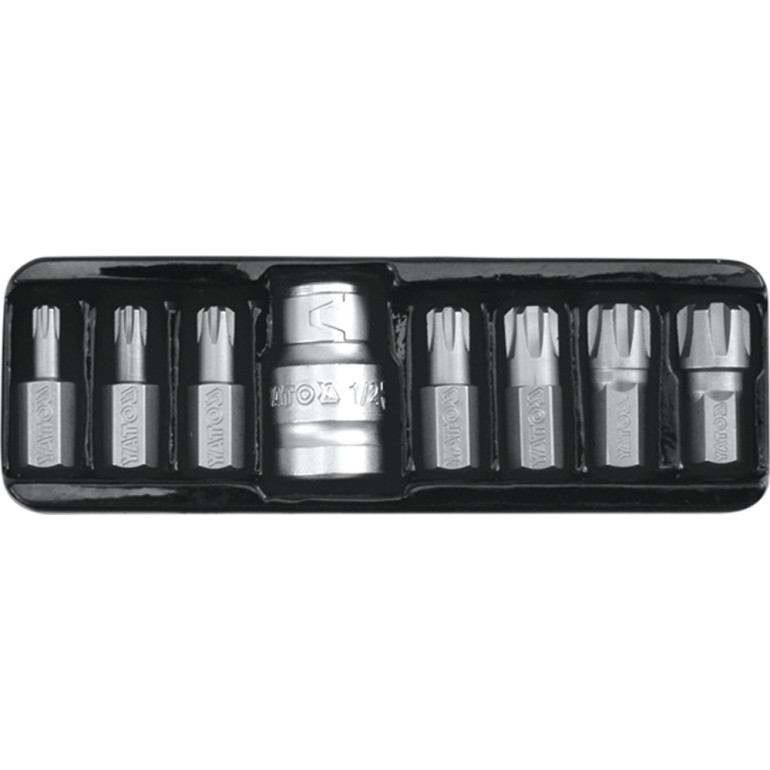 Bitsatz Ribe M5-M14 8Tlg. Metallkasten YT-0418 Bitsatz Ribe M5-M14 8Tlg. Metallkasten YT-0418