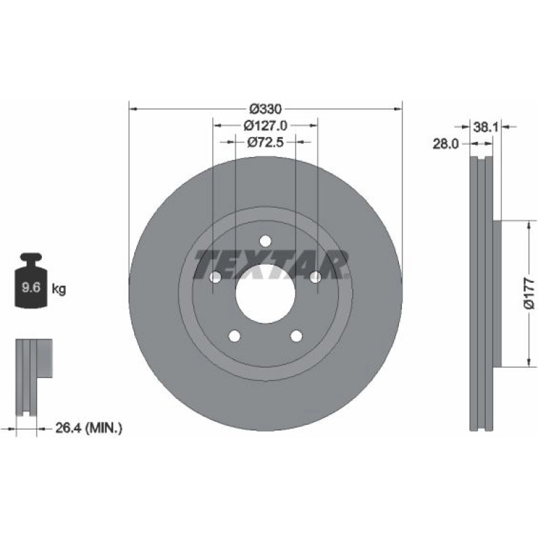 Bremsscheibe 92278905 Bremsscheibe 92278905
