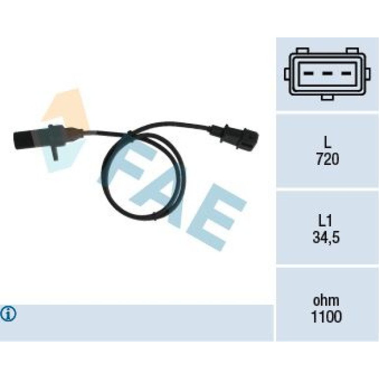FAE Impulsgeber, Kurbelwelle 79006 FAE Impulsgeber, Kurbelwelle 79006