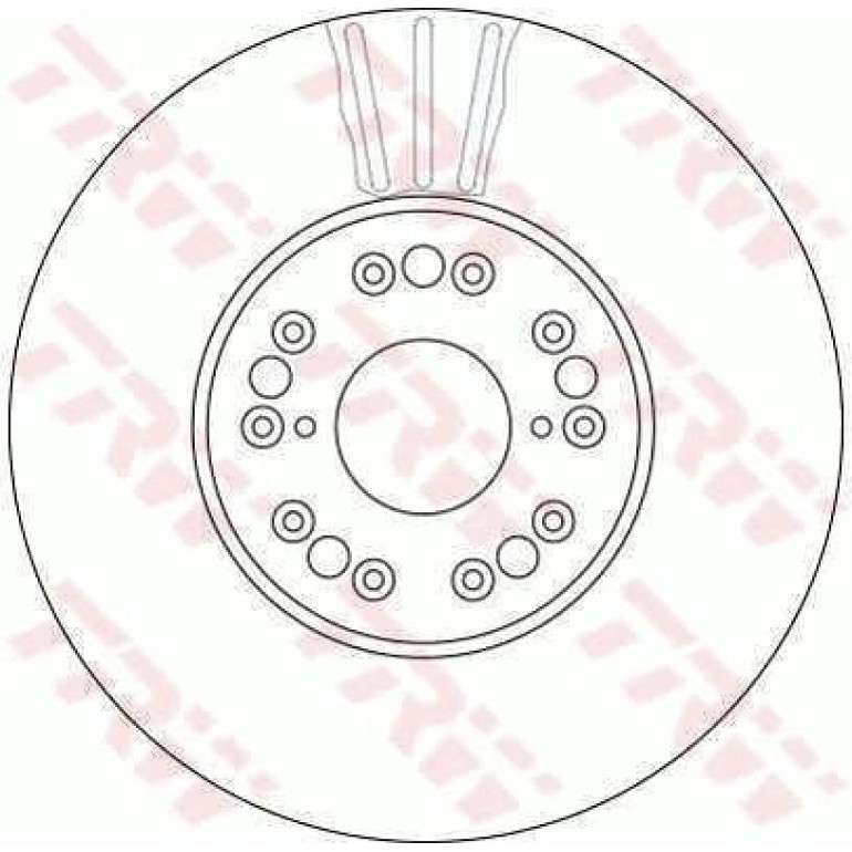 Bremsscheibe Toyota P DF4182S Bremsscheibe Toyota P DF4182S