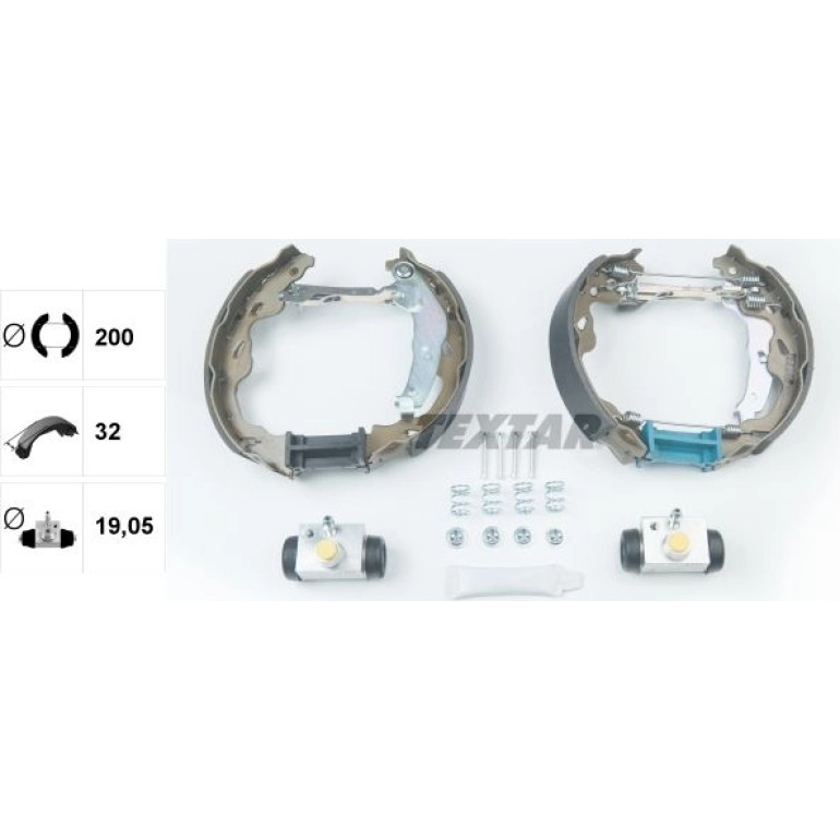 Satz Bremsbacken Toyota Yaris 99-05 84064500 Satz Bremsbacken Toyota Yaris 99-05 84064500