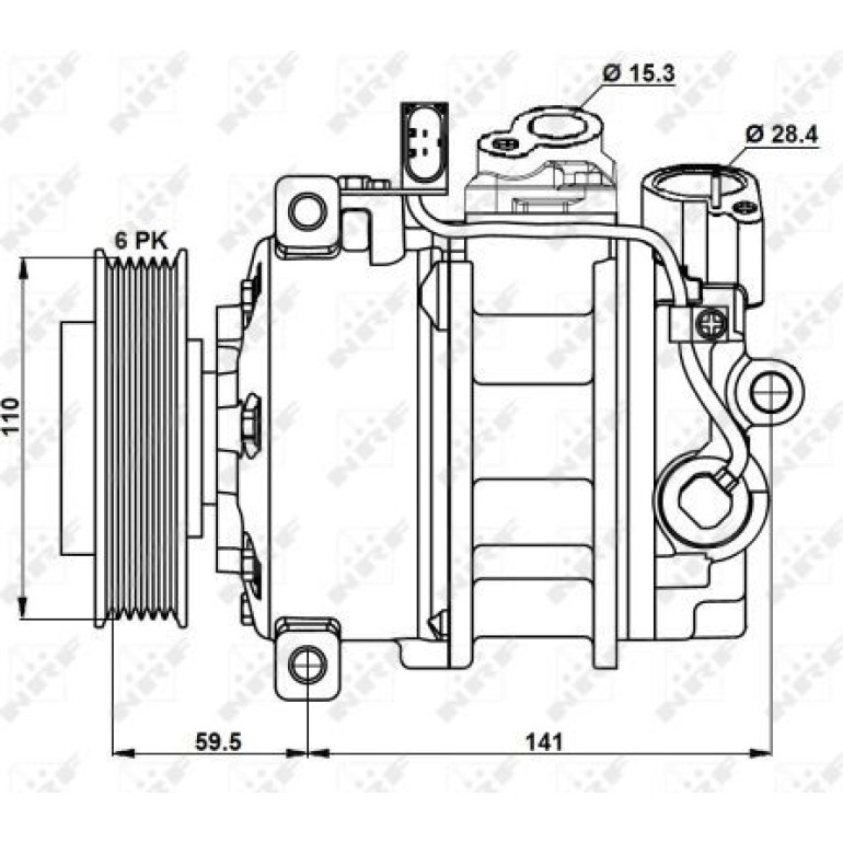 Kompressor, Klimaanlage 32883 Kompressor, Klimaanlage 32883