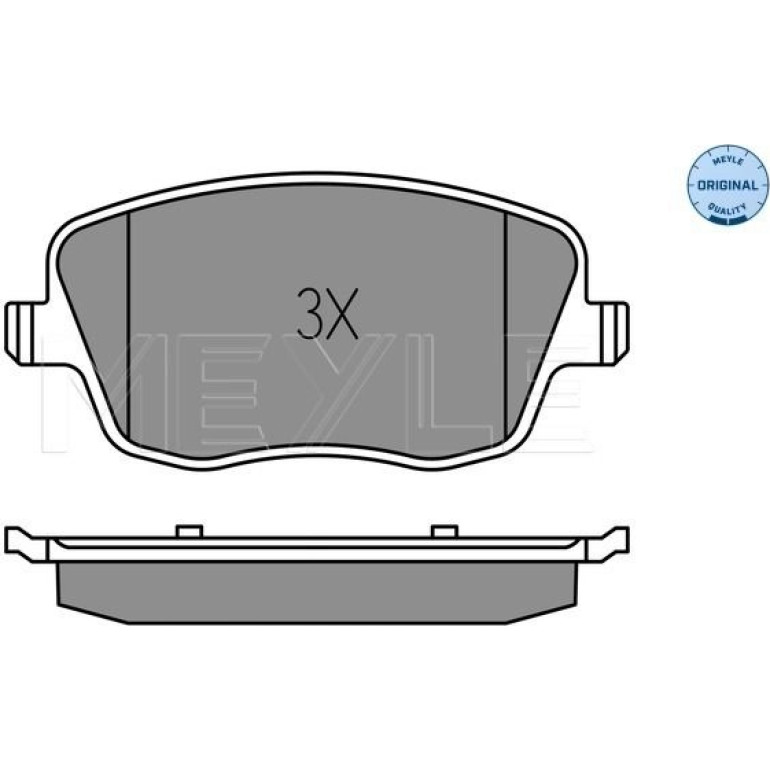 Bremsbelagsatz Sitz P. Ibiza 02- Mit Sensor 025 235 8118/W Bremsbelagsatz Sitz P. Ibiza 02- Mit Sensor 025 235 8118/W