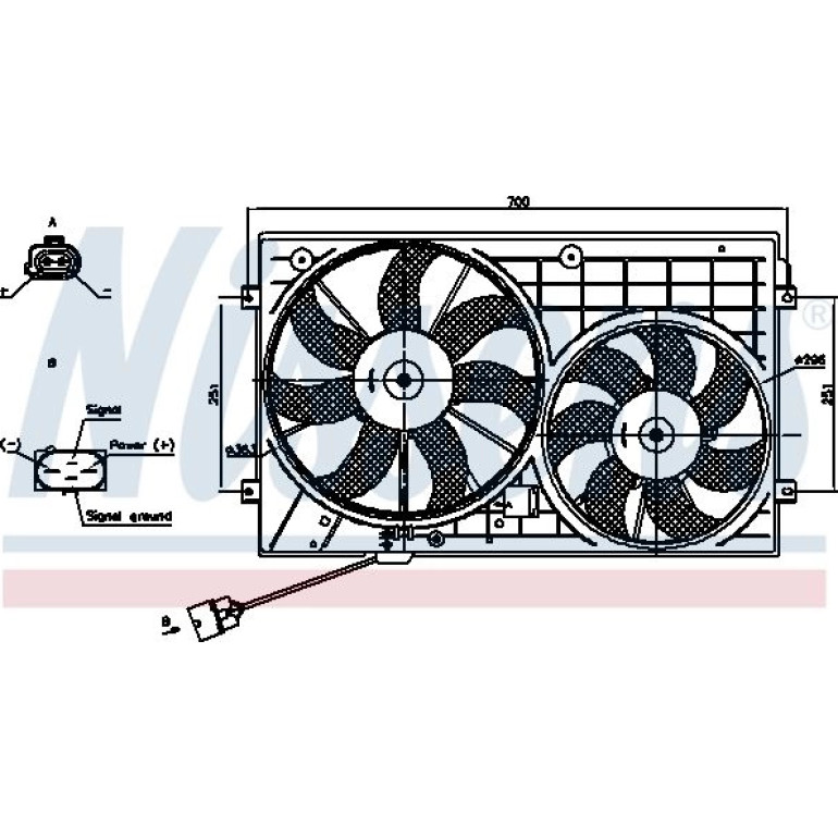 Kühlerlüfter PKW 85644 Kühlerlüfter PKW 85644