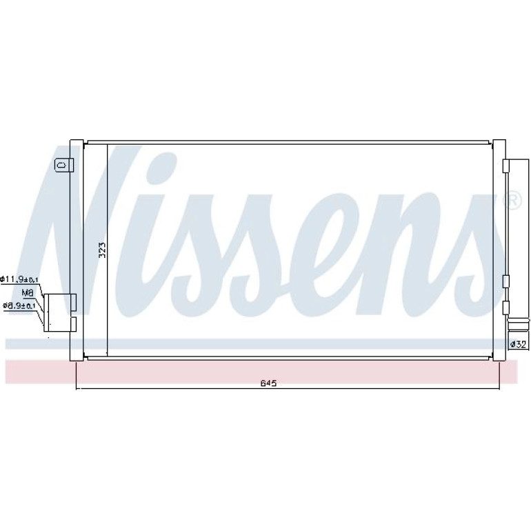 Kondensator PKW 940395 Kondensator PKW 940395