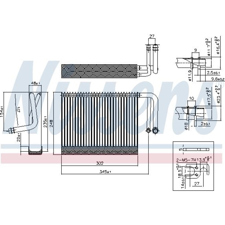 Verdampfer PKW 92327 Verdampfer PKW 92327