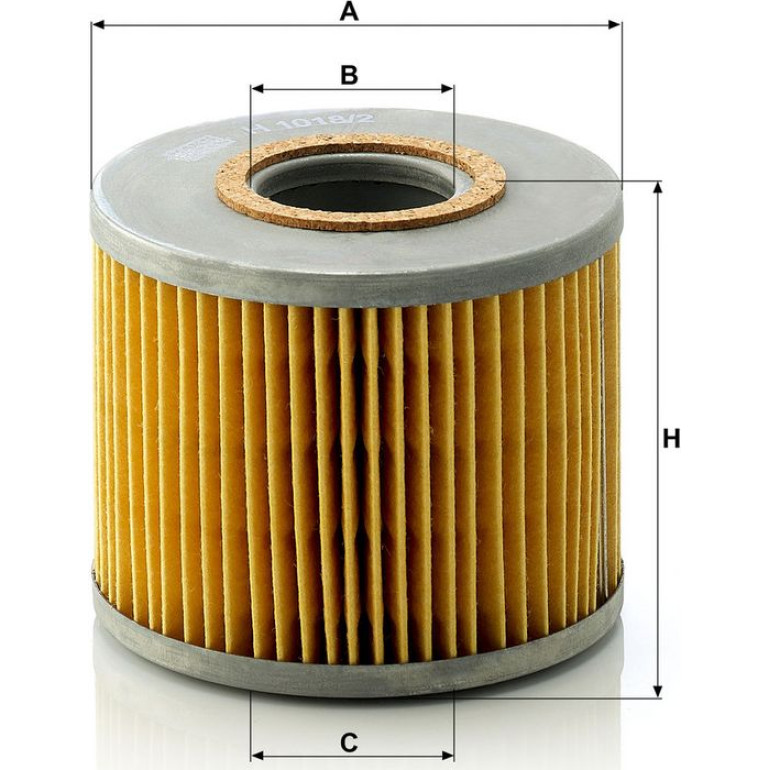 Mann & Hummel Ölfilter PKW H 1018/2 N Mann & Hummel Ölfilter PKW H 1018/2 N