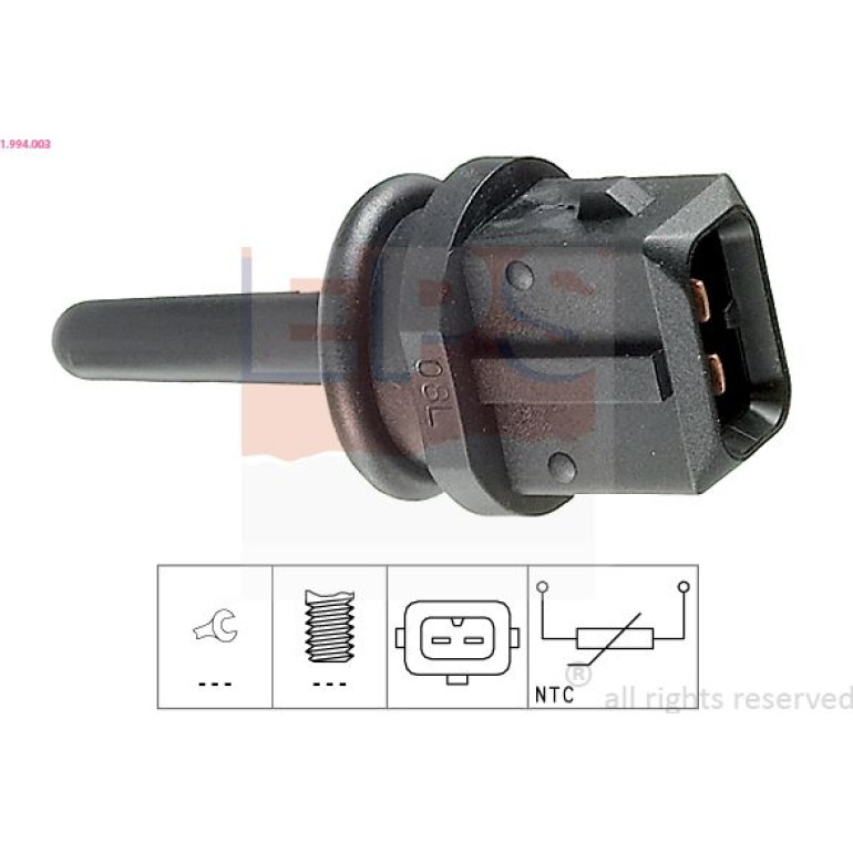 Sensor, Ansauglufttemperatur 1.994.003