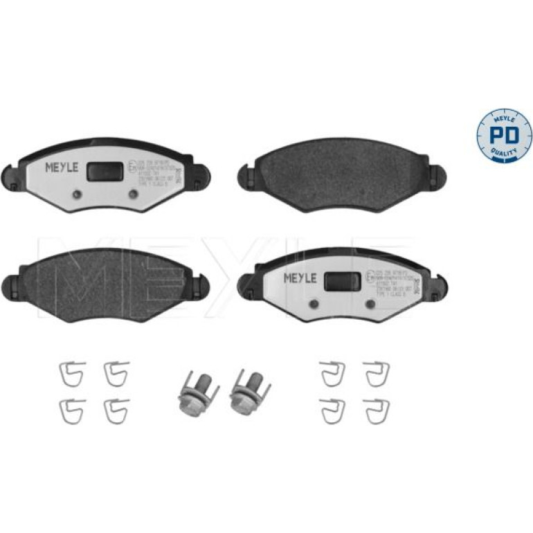 Bremsbelagsatz Peugeot S. 206/306 99 025 235 9718/PD Bremsbelagsatz Peugeot S. 206/306 99 025 235 9718/PD