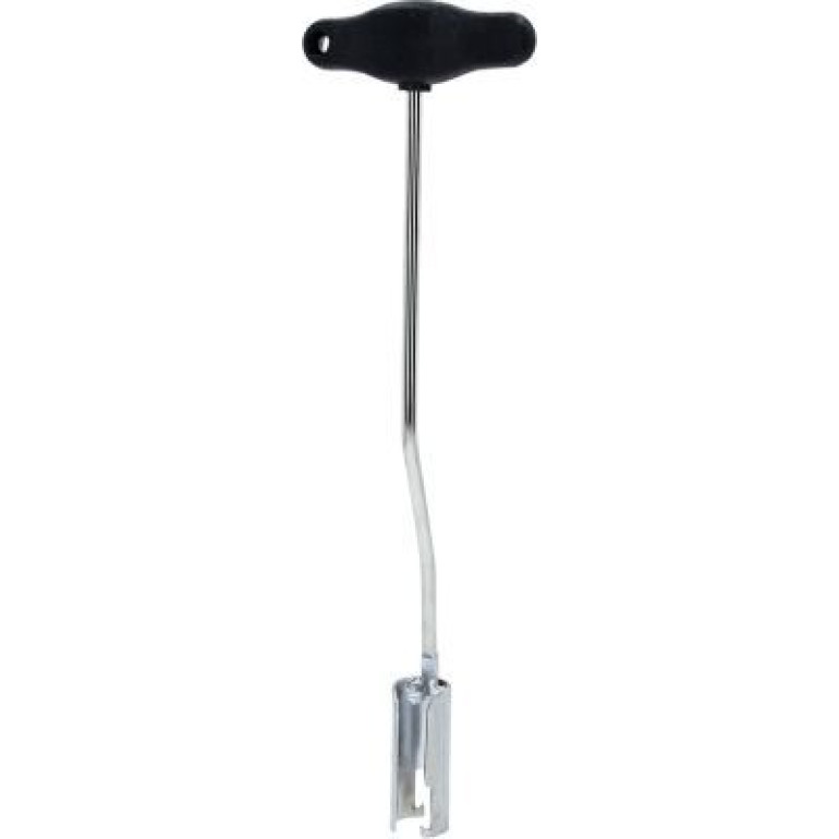 KS TOOLS Zündkerzenstecker-Abzieher mit T-Griff, gebogen, lang 500.7530 KS TOOLS Zündkerzenstecker-Abzieher mit T-Griff, gebogen, lang 500.7530