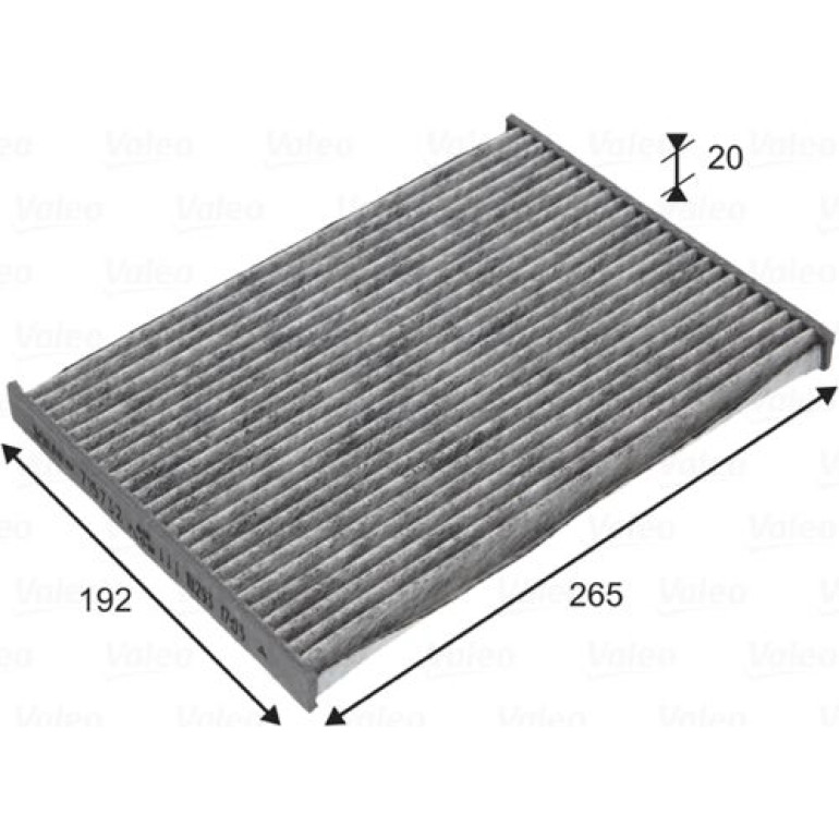 Innenraumfilter Nissan Qasqai/X-Trail 07- Mit Aktivkohle 715732 Innenraumfilter Nissan Qasqai/X-Trail 07- Mit Aktivkohle 715732