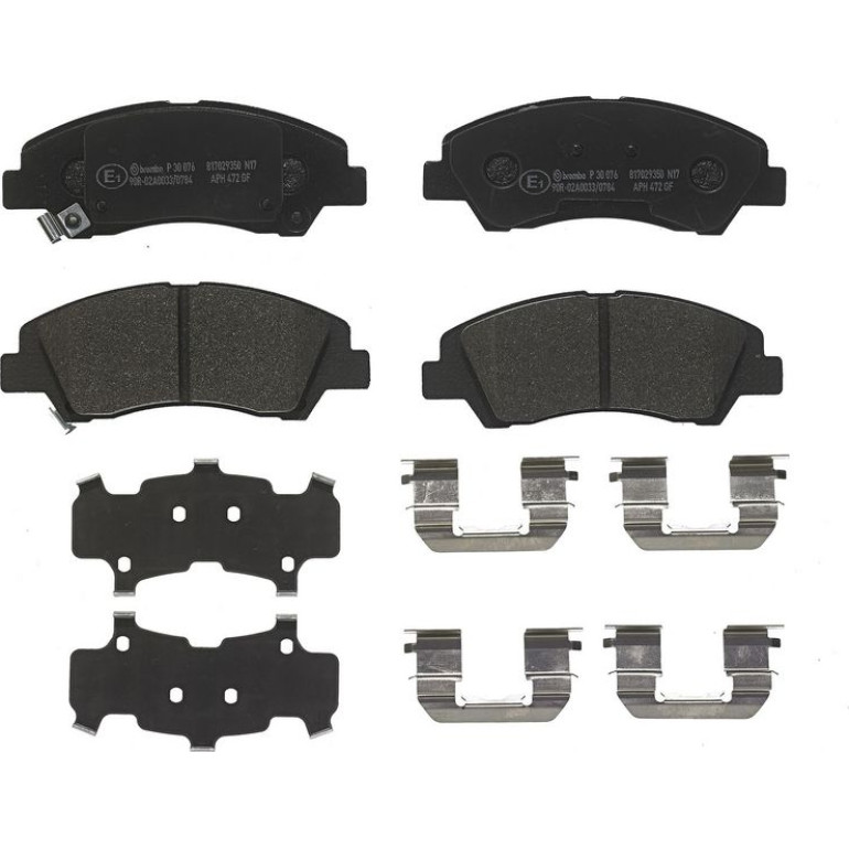 BREMBO Bremsklötze VA P 30 076 BREMBO Bremsklötze VA P 30 076