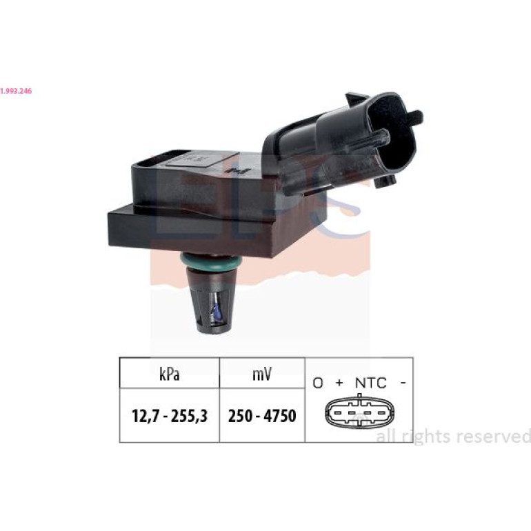 Luftdrucksensor, Saugrohrdruckg 1.993.246