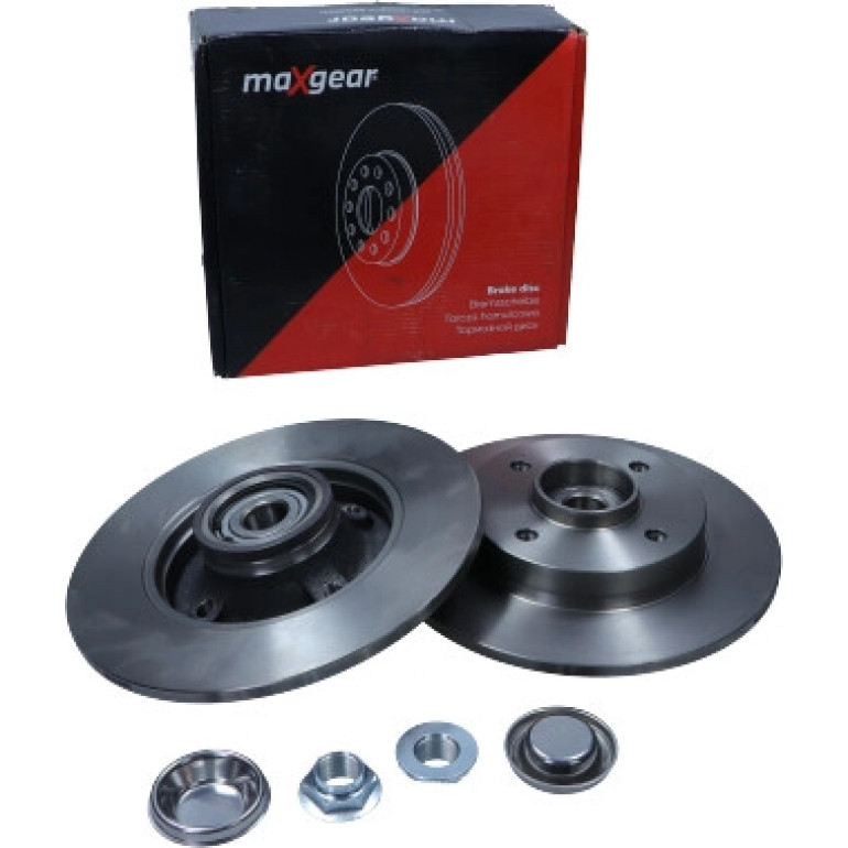 Maxgear Bremsscheibe Citroen T. 307/C4 04- Abs-Satz Mit Lager 19-1909 Maxgear Bremsscheibe Citroen T. 307/C4 04- Abs-Satz Mit Lager 19-1909