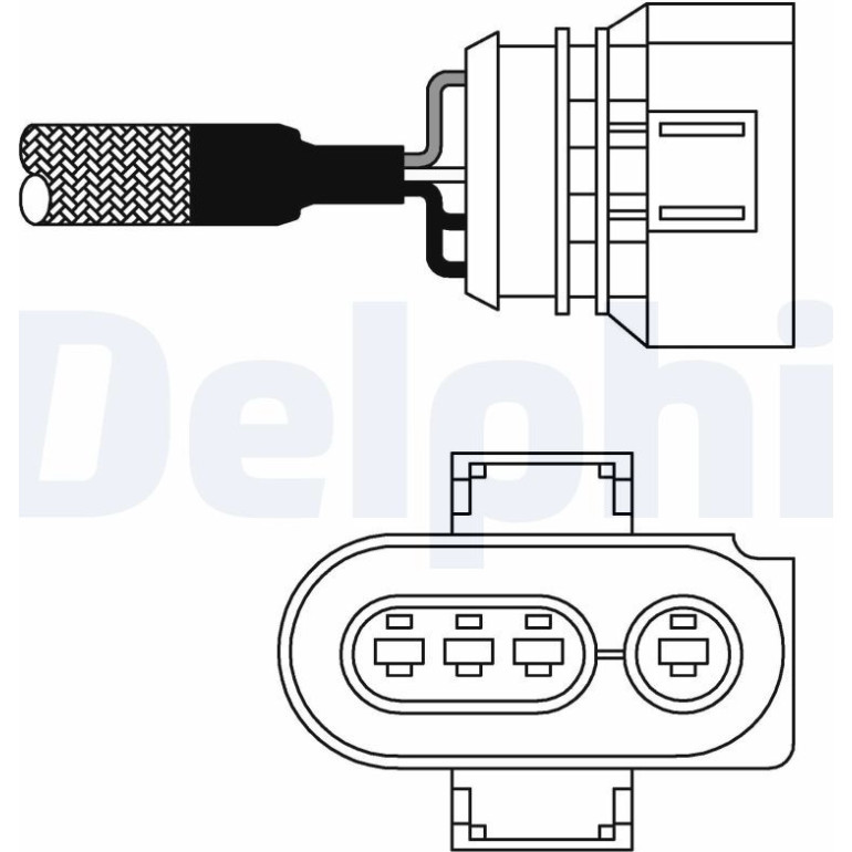 DELPHI Lambdasonde ES10980-12B1 DELPHI Lambdasonde ES10980-12B1