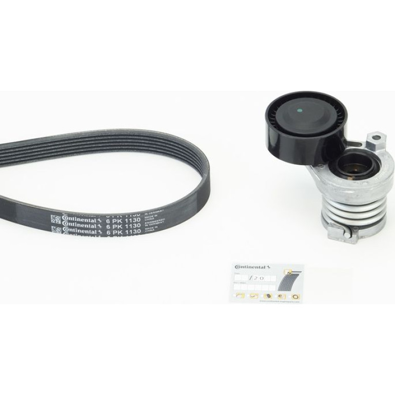 CONTINENTAL CTAM Keilrippenriemensatz 6PK1130K4 CONTINENTAL CTAM Keilrippenriemensatz 6PK1130K4