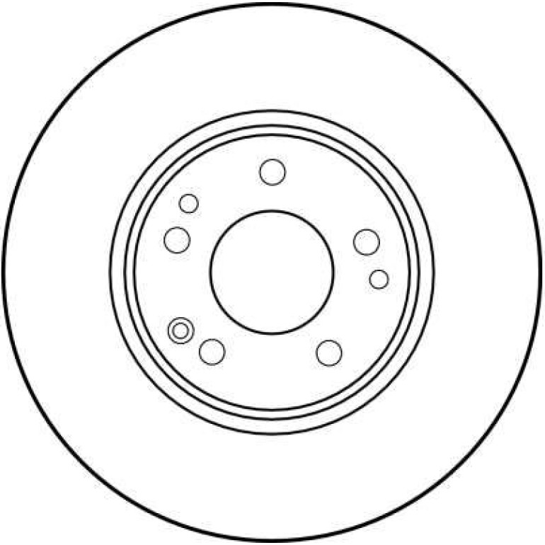 Bremsscheibe Db P. W129 Sl DF1594
