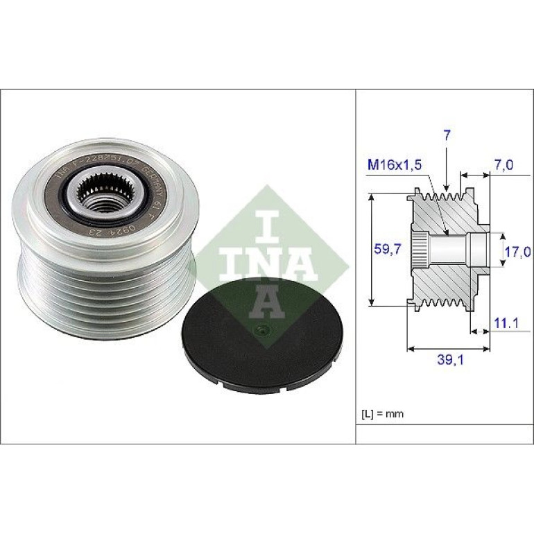 Generatorfreilauf 535 0053 10 Generatorfreilauf 535 0053 10