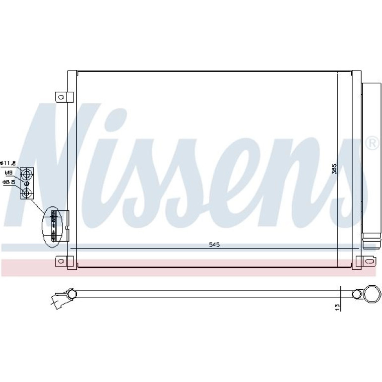 Kondensator PKW 940280 Kondensator PKW 940280