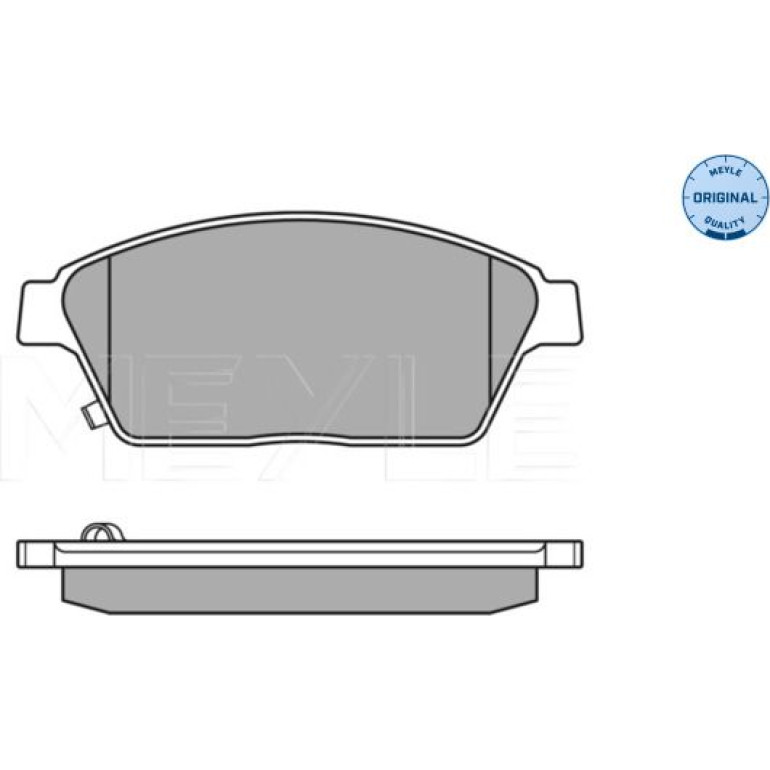 Bremsbelagsatz Opel P. Astra J 09-/Zafira C 11- Mit Sensor 025 250 3418/W Bremsbelagsatz Opel P. Astra J 09-/Zafira C 11- Mit Sensor 025 250 3418/W