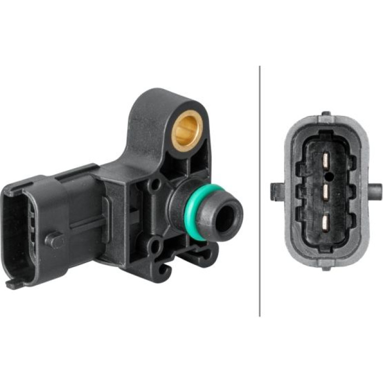 HELLA Sensor, Ladedruck 6PP 358 152-041 HELLA Sensor, Ladedruck 6PP 358 152-041