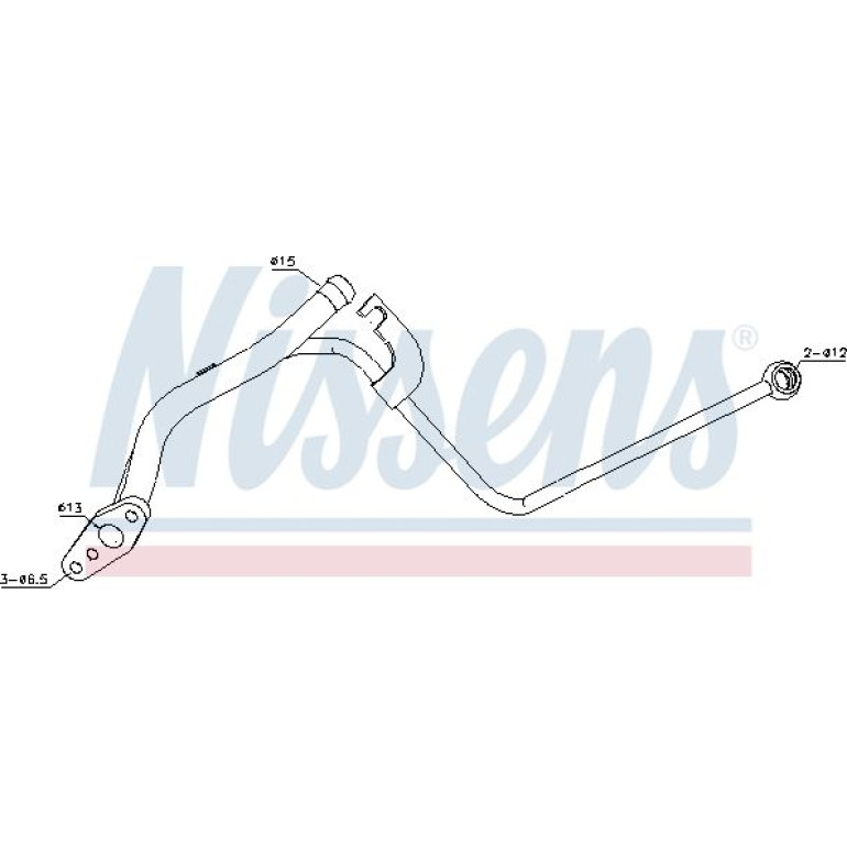 Nissens Ölleitung 935030 Nissens Ölleitung 935030