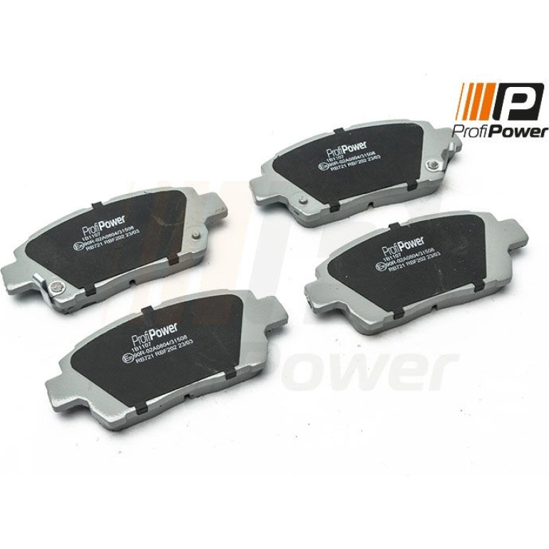 PROFIPOWER Bremsbelagsatz, Scheibenbremse 1B1107 PROFIPOWER Bremsbelagsatz, Scheibenbremse 1B1107