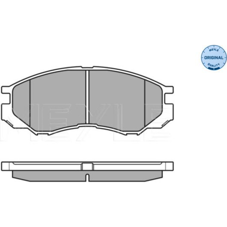 MEYLE Bremsbelagsatz Mitsubishi Pajero 94- Mit Sensor 025 232 9015/W MEYLE Bremsbelagsatz Mitsubishi Pajero 94- Mit Sensor 025 232 9015/W