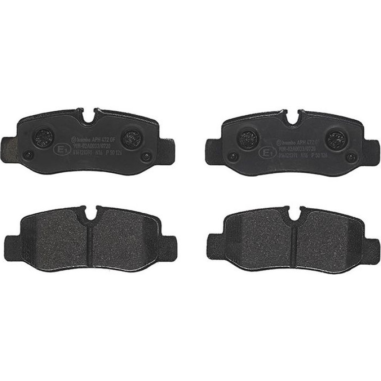 BREMBO Bremsklötze HA P 50 126 BREMBO Bremsklötze HA P 50 126